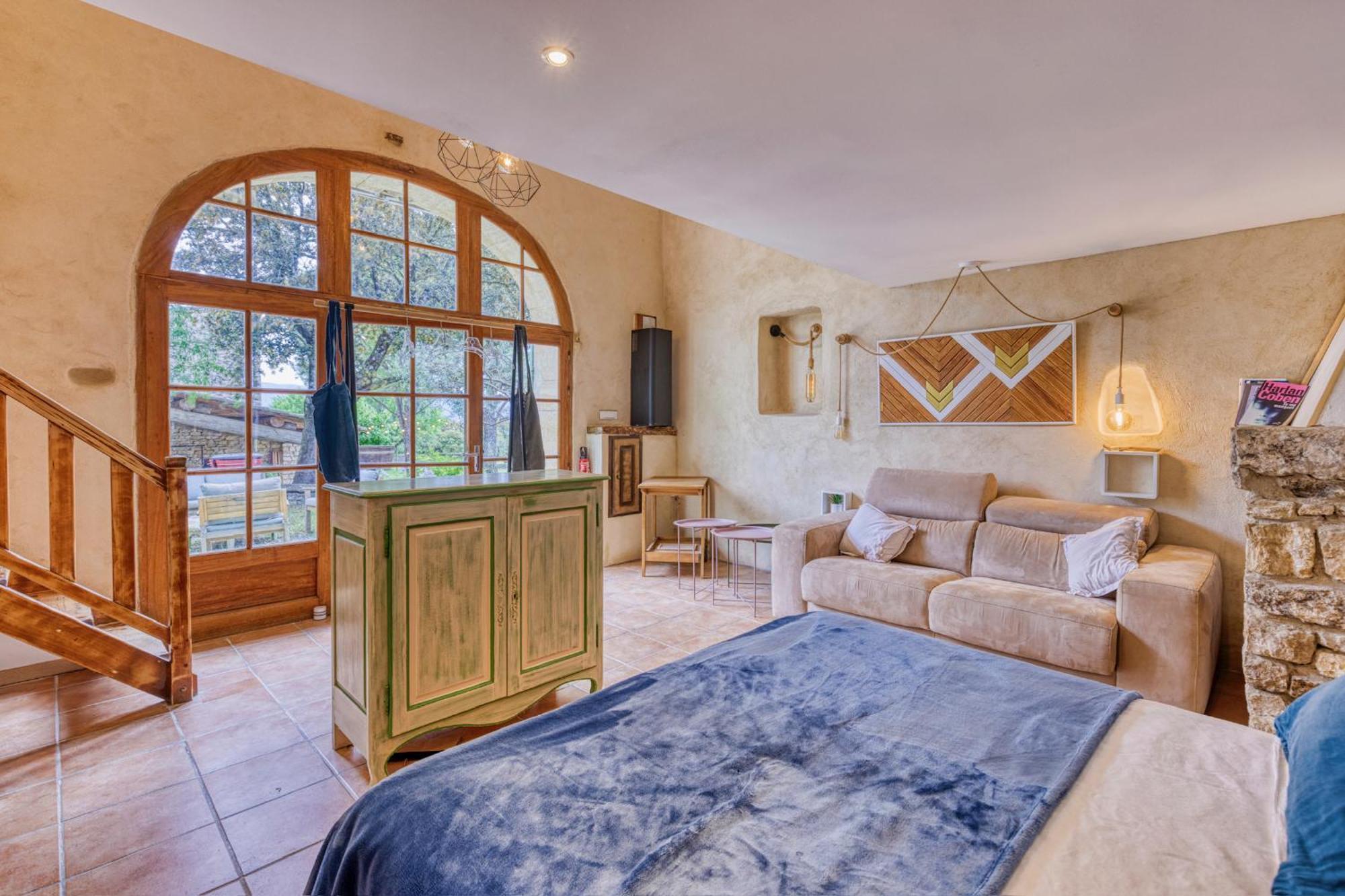 Villa Bastide Des Moulins à Gordes Extérieur photo